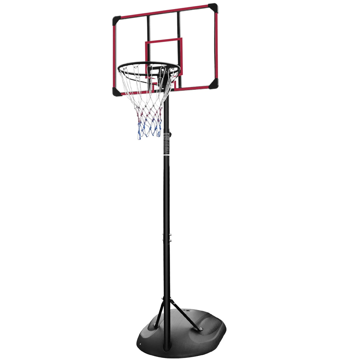 Kids Adjustable Basketball Hoop with Wheels B7445