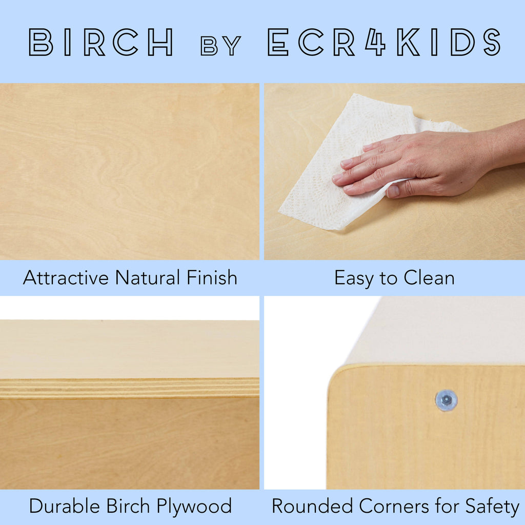 2 Shelf Birch Storage Cabinet P236318