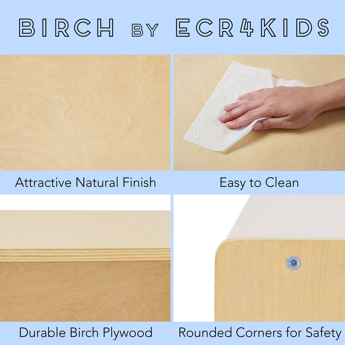 2 Shelf Birch Storage Cabinet P236318