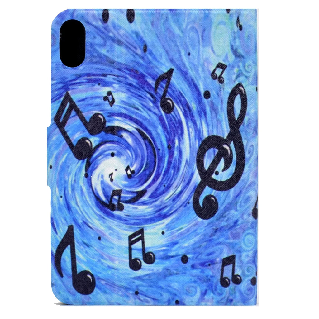 Colorful Painting Multi-Angle Viewing Folio Wallet Smart Cover for iPad 10th Generation 10.9 Inch Case X1490