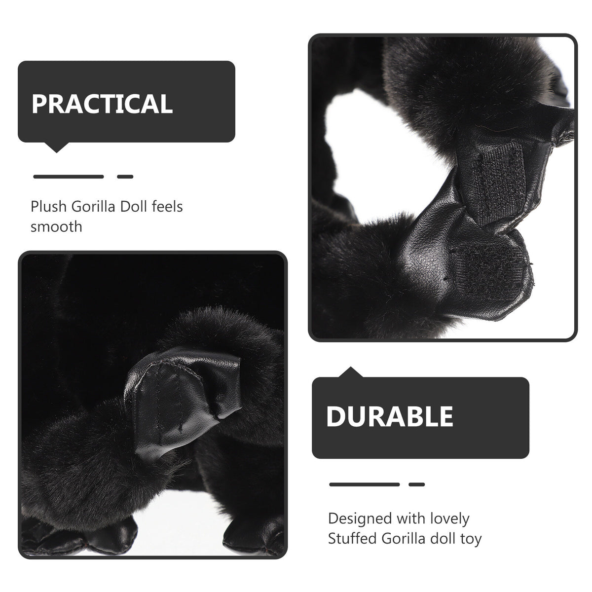 Large Plush Gorilla Stuffed Doll K75986