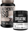 Grass Fed Whey Protein Isolate Powder & Creatine Monohydrate Powder X17524