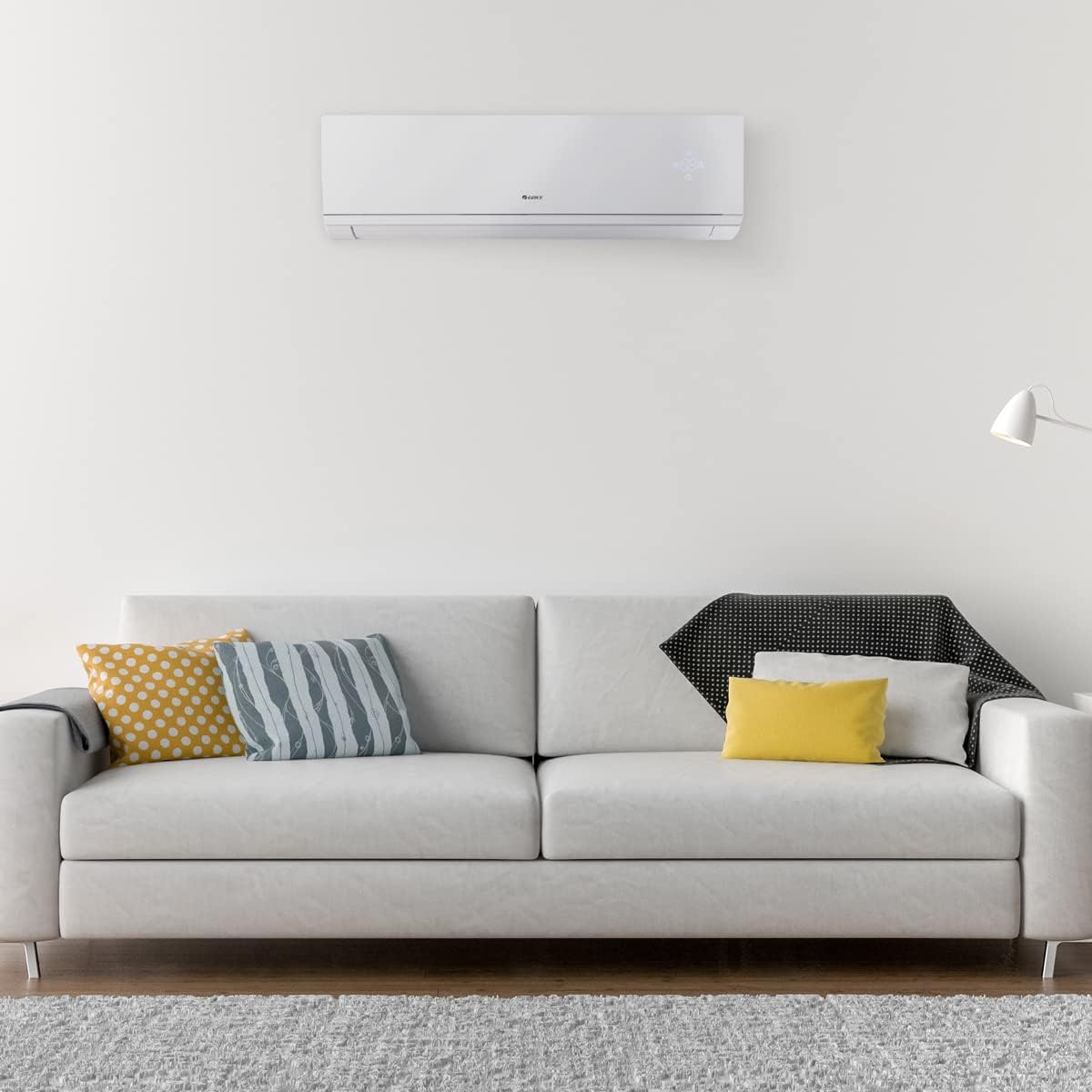 42,000 BTU Dual-Zone Wall Mount Mini Split Air Conditioner Heat Pump 208/230V SEER 21 X419
