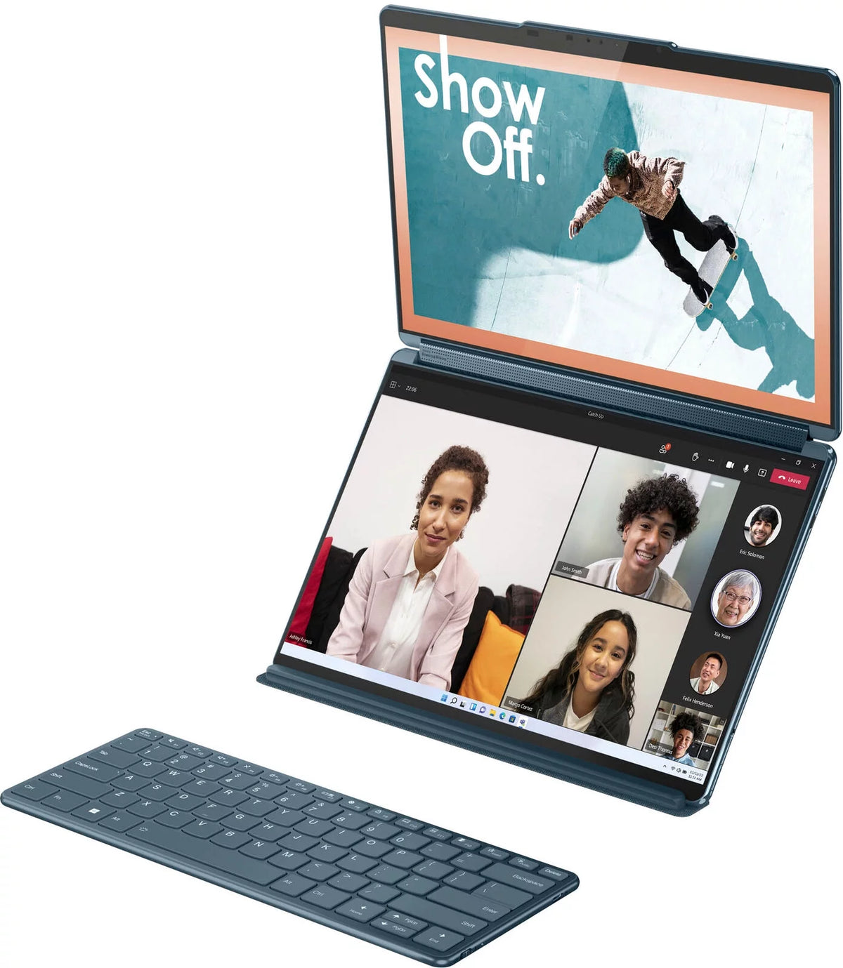 13.3" 2.8K Dual Screen OLED Touch Laptop W7661