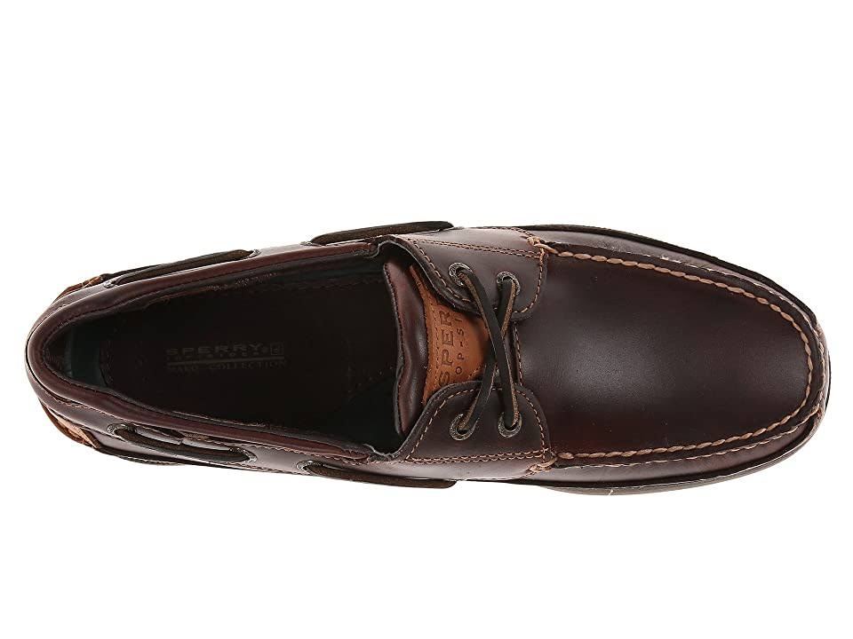 Amaretto Men's 2-Eye Canoe Moc Shoes H224
