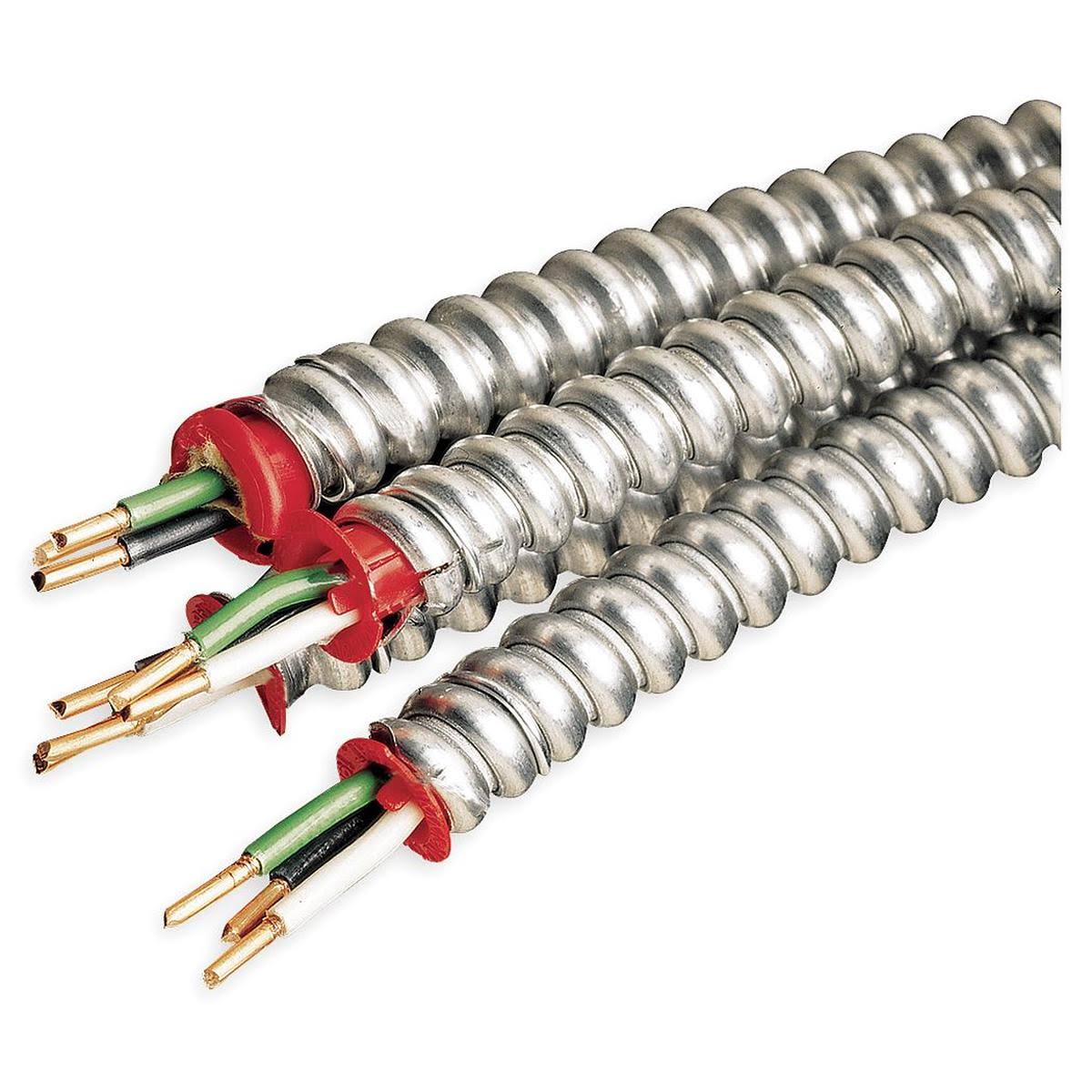 12 AWG 3 Conductor Armored Cable 250 ft. E599373