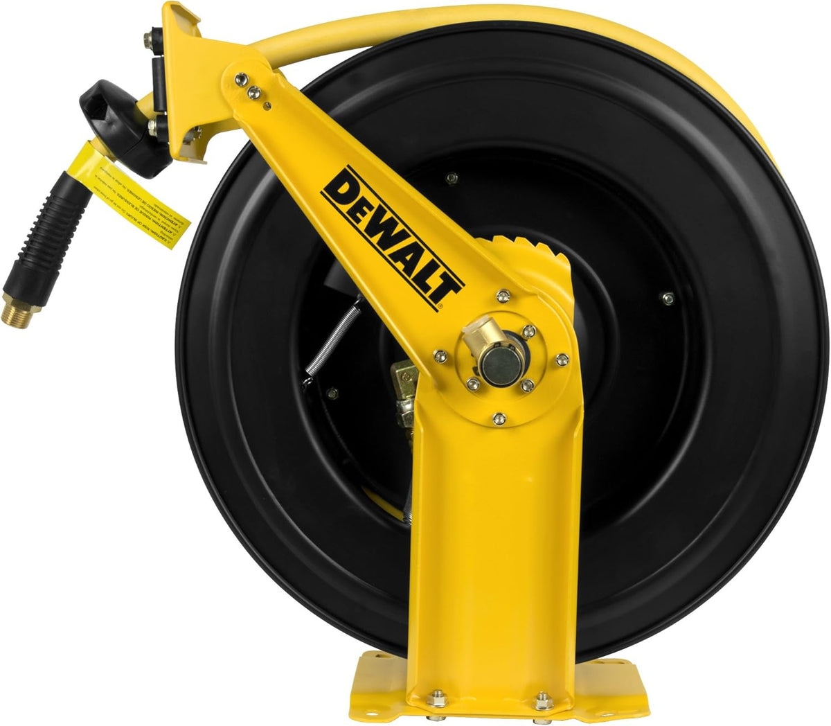 Double Arm Hose Reel with 1/2" x 50' Premium Rubber Hose V67983