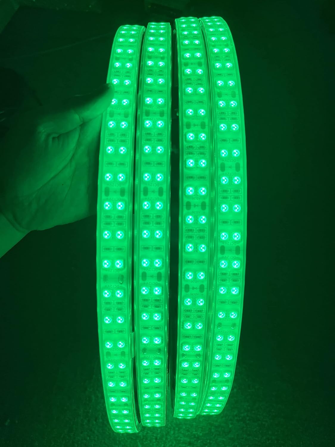 15.5" IP68 Green LED Wheel Rim Lights for Truck S6900