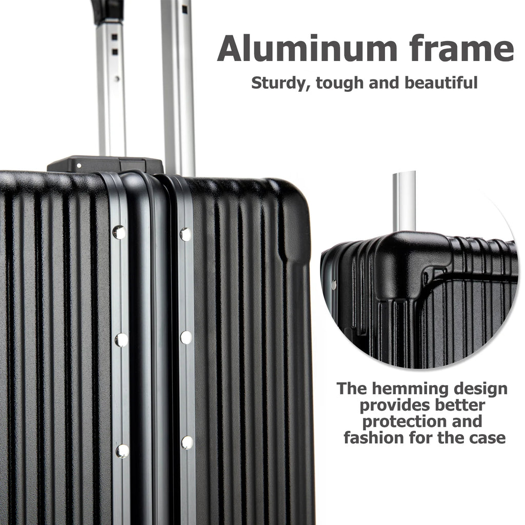 Aluminium Frame Hardside Expandable Spinner Wheel Luggage I797562