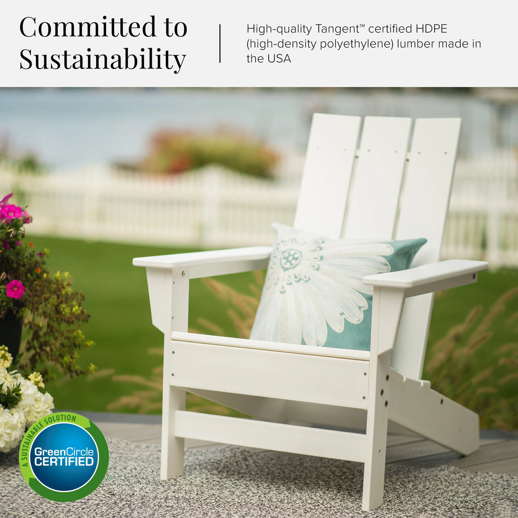 Oversized White Adirondack Chairs C518743