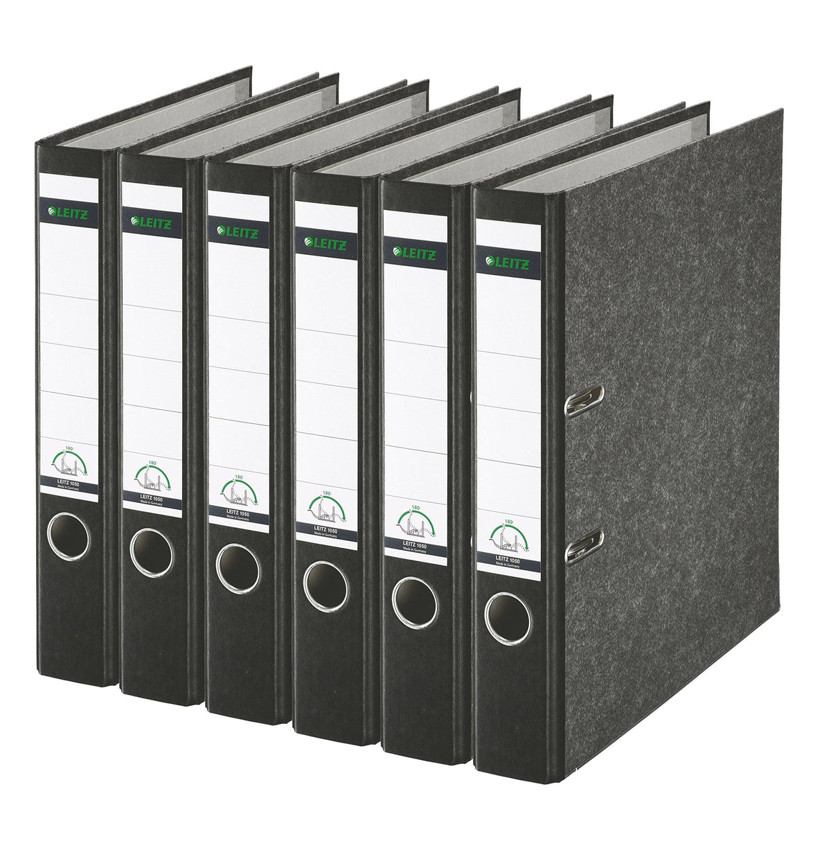 A4 2-Inch 2-Ring Binders 6-Pack, Black U98478