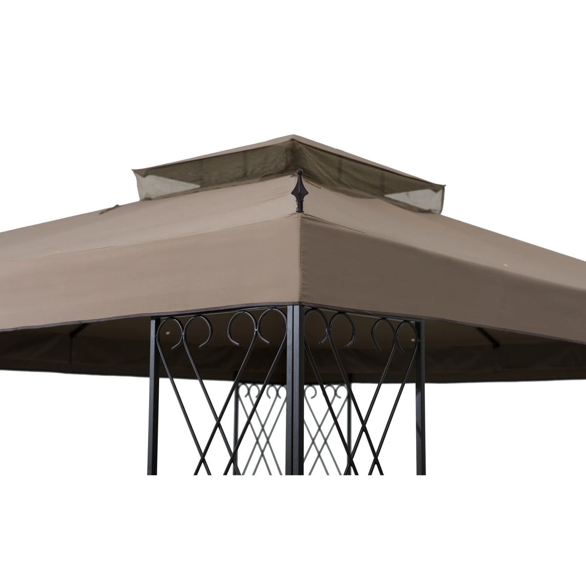10 x 12 ft. 2 Tiered Steel Gazebo G160