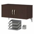 Mocha Cherry Storage Cabinet Z56243