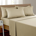 6 Pcs Deep Pocket Microfiber Bed Sheet Set A1148
