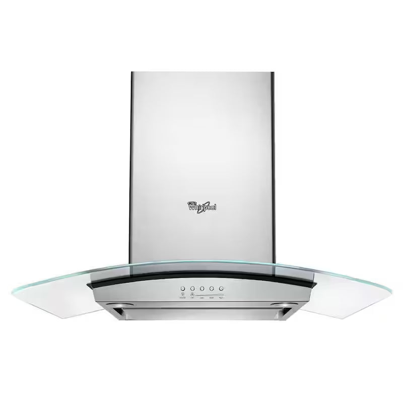 36 in. Glass Wall Mount Range Hood in Stainless Steel K258