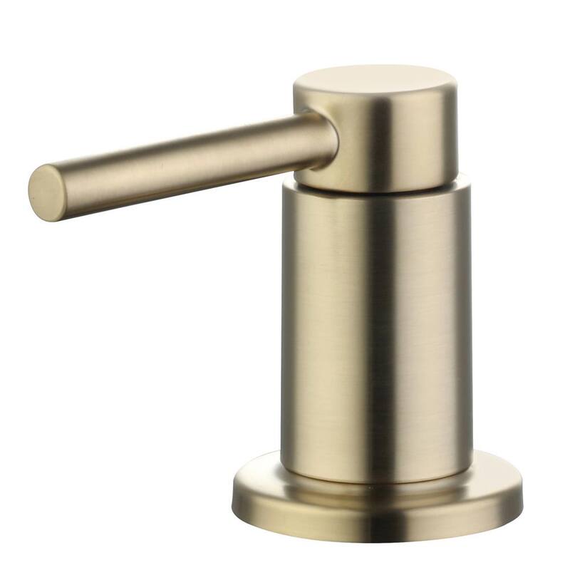 8 in. Widespread Double-Handle High-Arc Bathroom Faucet Matte Gold Z2266