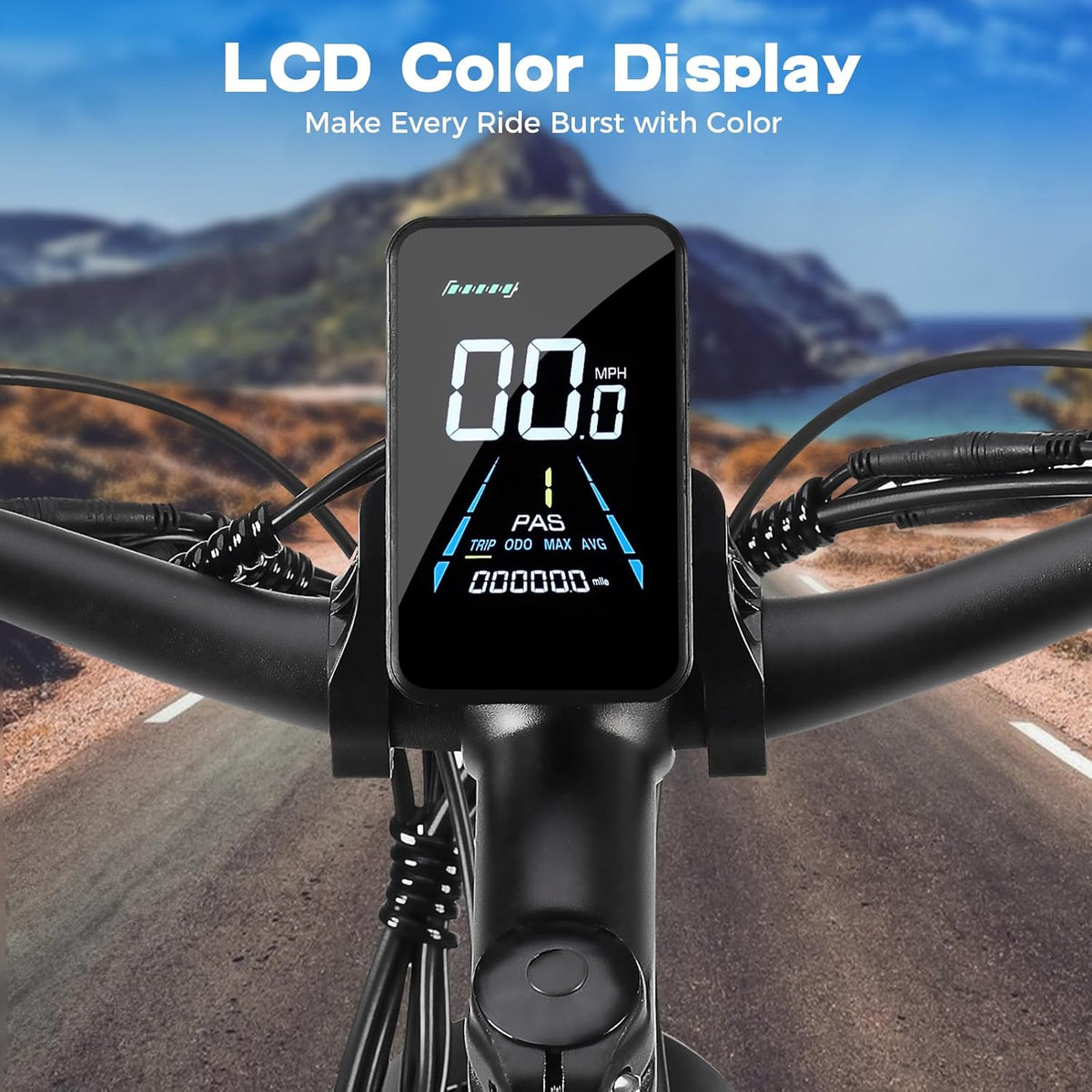 1000W Dual Motor 48V 20AH Battery 21 Speed Electric Bike H852
