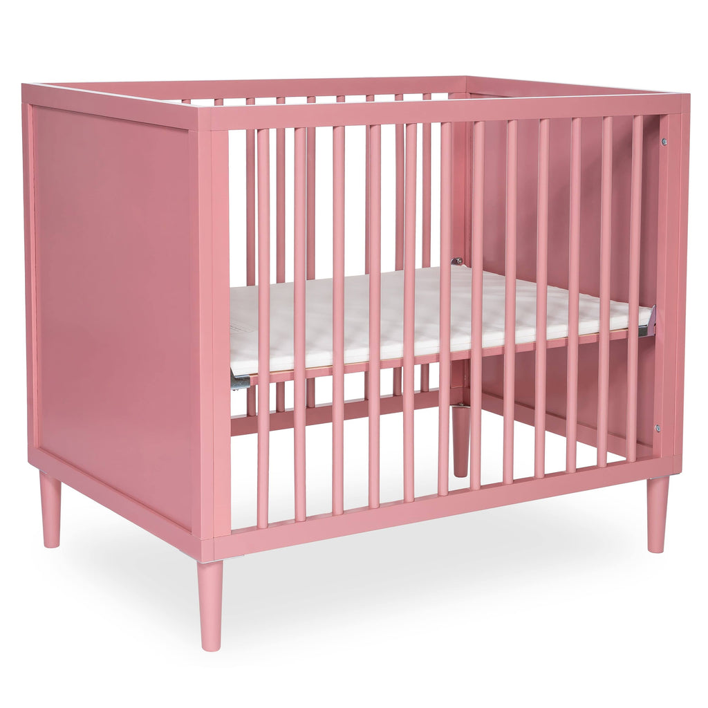 Rose 4 in 1 Mini Crib with Rounded Spindles C5710