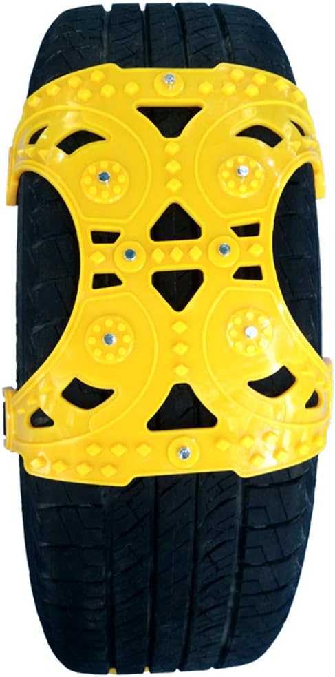 Universal Anti-Skid Tire Chains for Car, SUV, and Pick Up, Pack of 2 W748