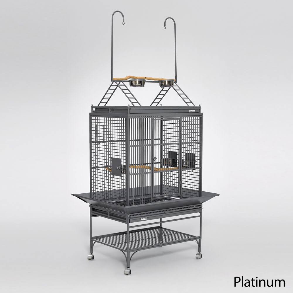Pearl White Bird Cage I58424