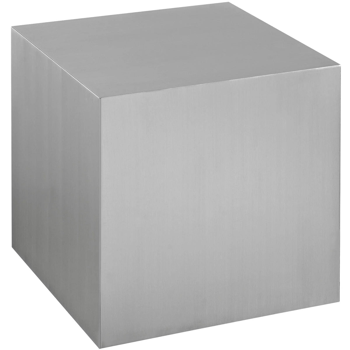 Silver Metal Side Table U840