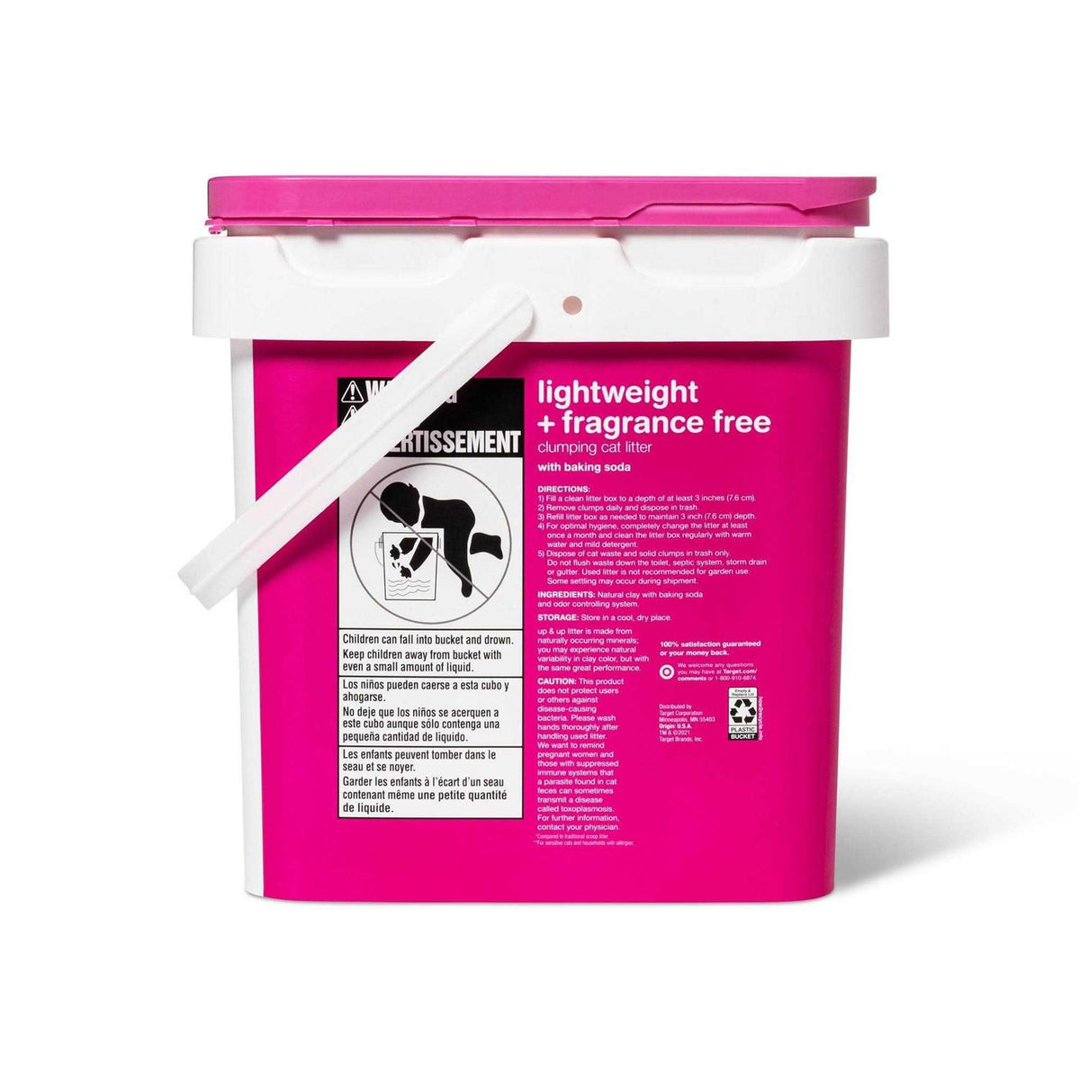Fragrance Free Baking Soda Clumping Cat Litter P51371