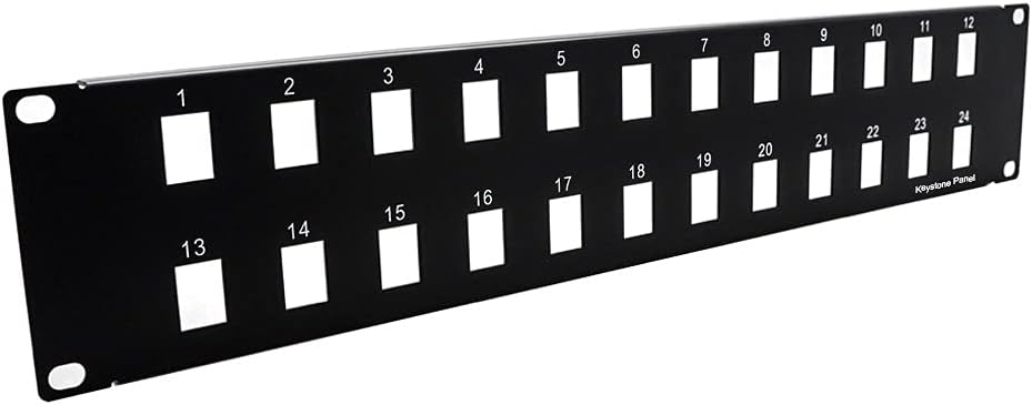 24 Port Blank Patch Panel H99807