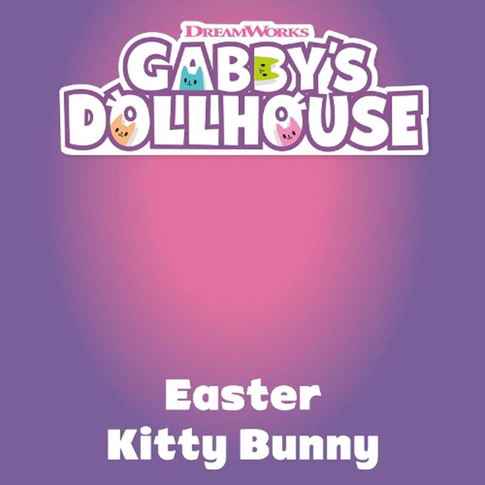 Easter Kitty Bunny Dollhouse T8886