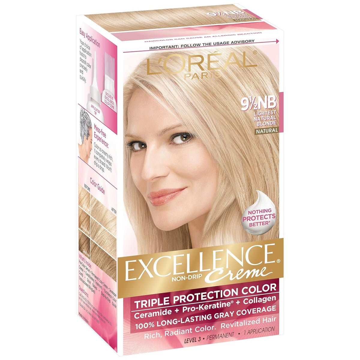Natural Lightest Blonde 9 1/2 Hair Color S770