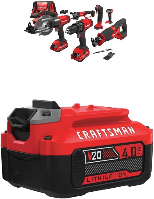 Cordless Drill Combo Kit, 7 Tool D20815