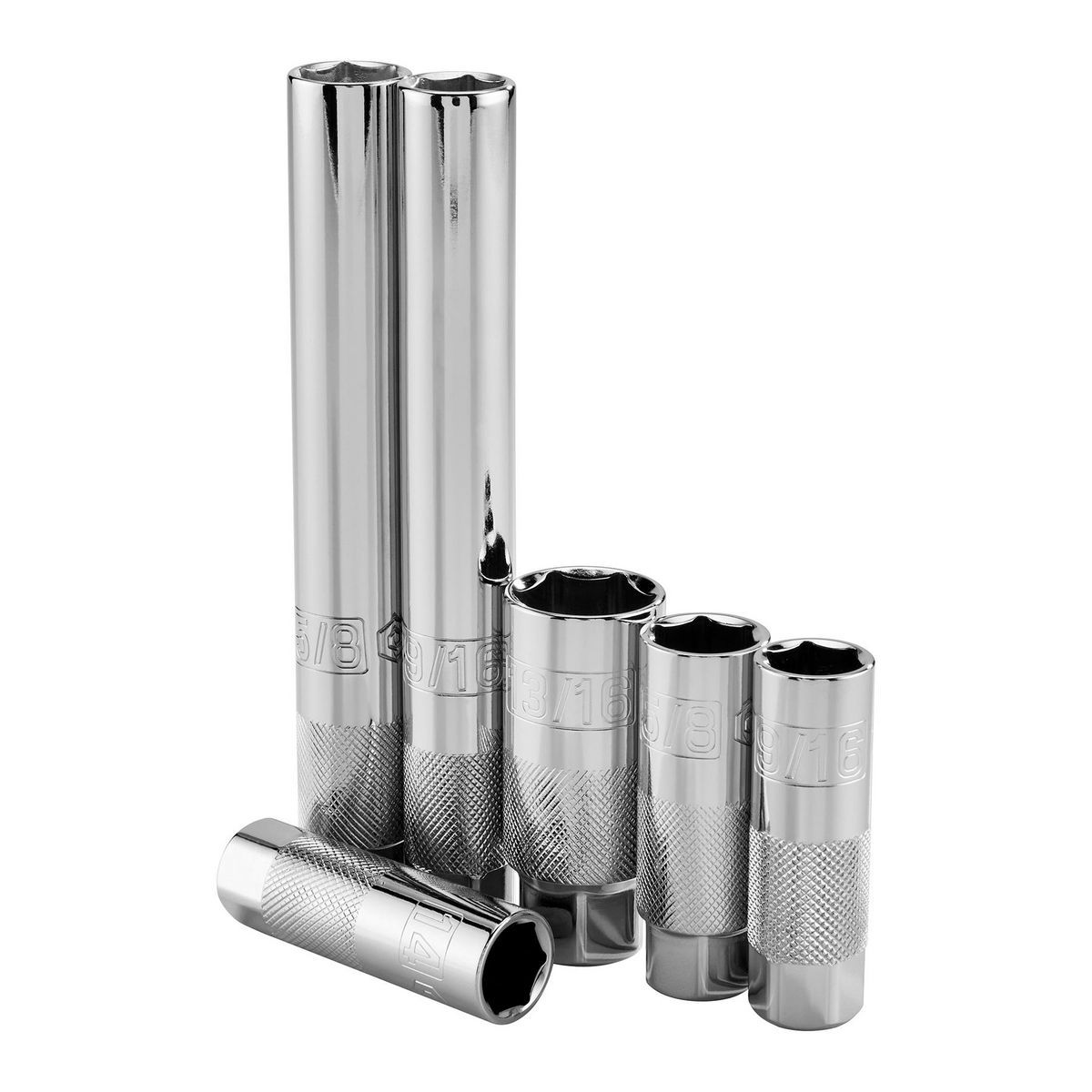 3/8 in. Drive SAE and Metric Spark Plug Socket Set, 14-Piece Q943