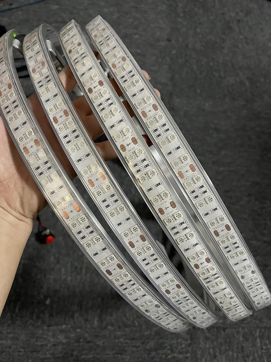 15.5" IP68 Green LED Wheel Rim Lights for Truck S6900
