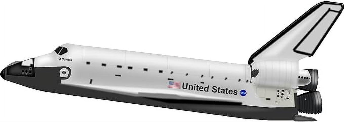 NASA Space Shuttle Wall Decal Sticker Peel and Stick P9057