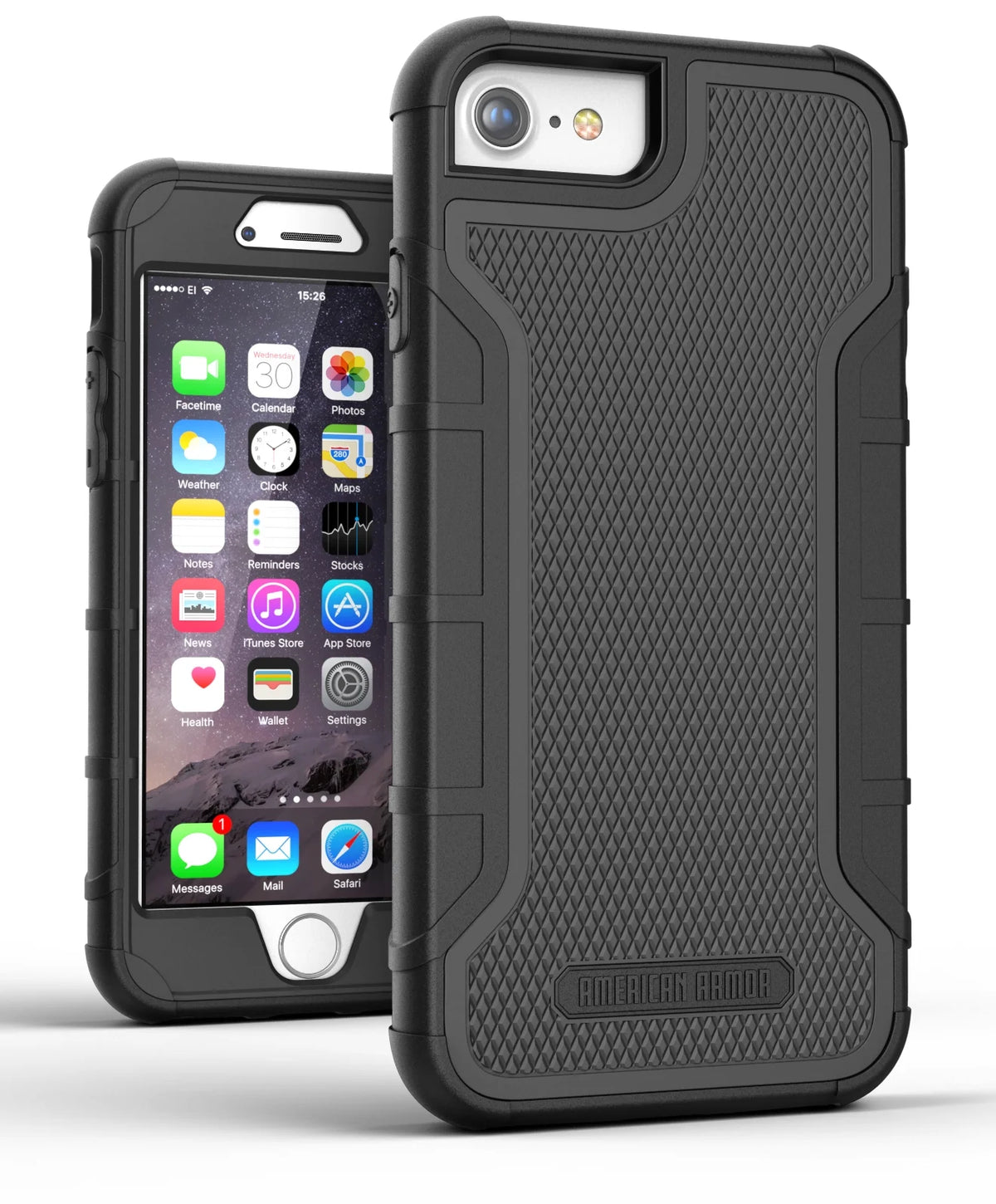 Rugged Case with Built in Screen Protector and Holster Clip R414
