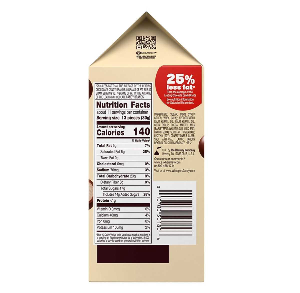 Pack of 4 12 Ounce Malted Milk Balls U213