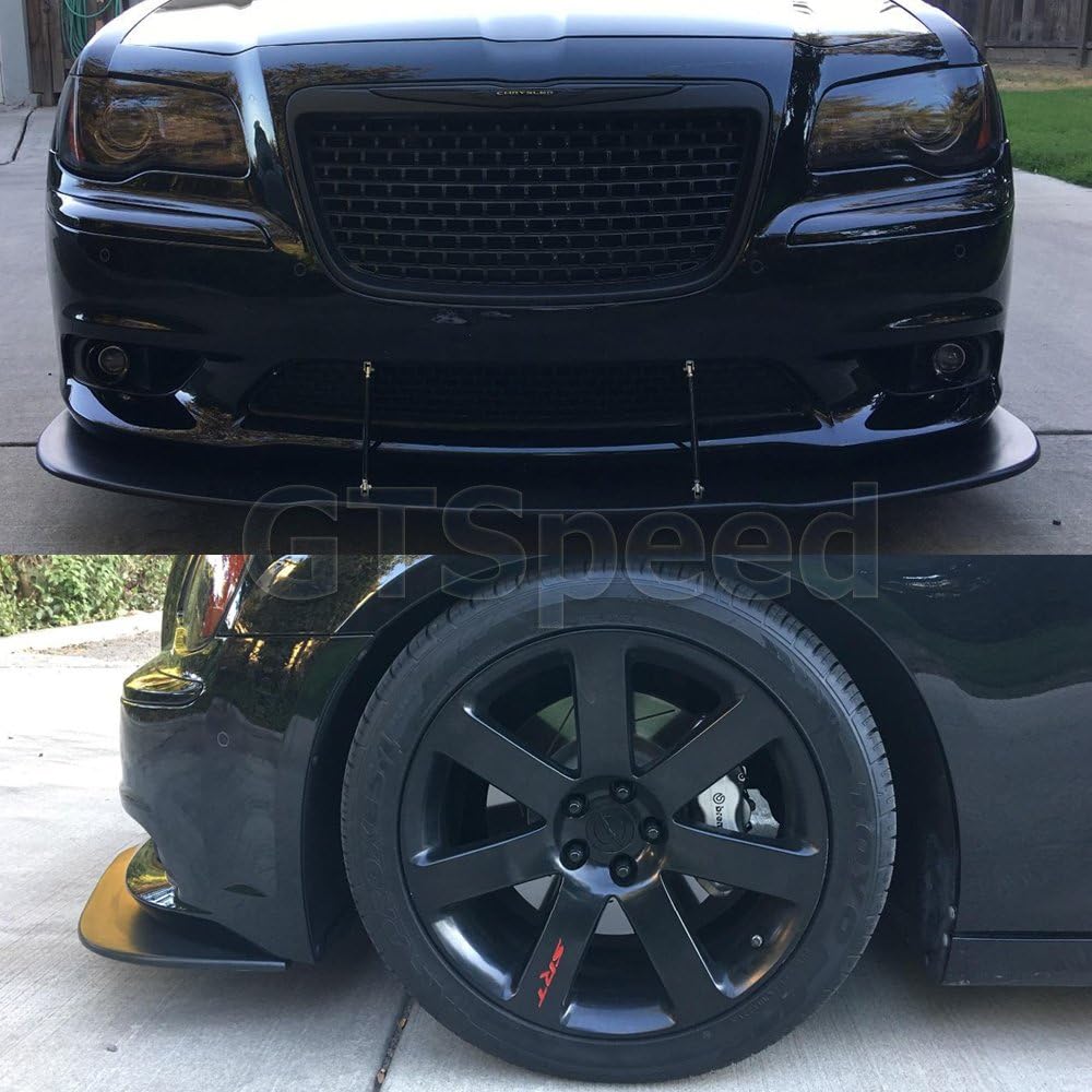 PU Front Bumper Lip Under Panel Diffuser Chin Spoiler C748