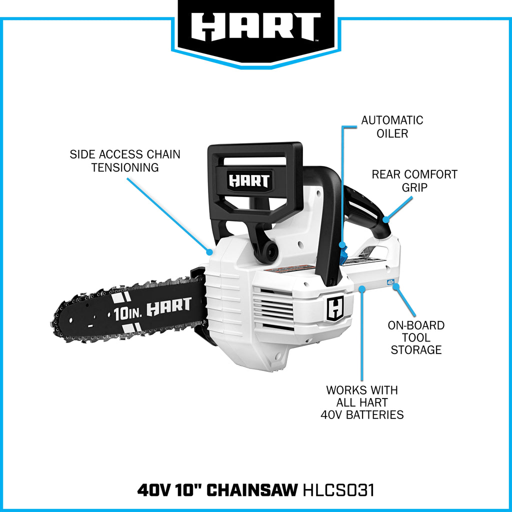 10-Inch Battery-Powered Chainsaw Kit A2910