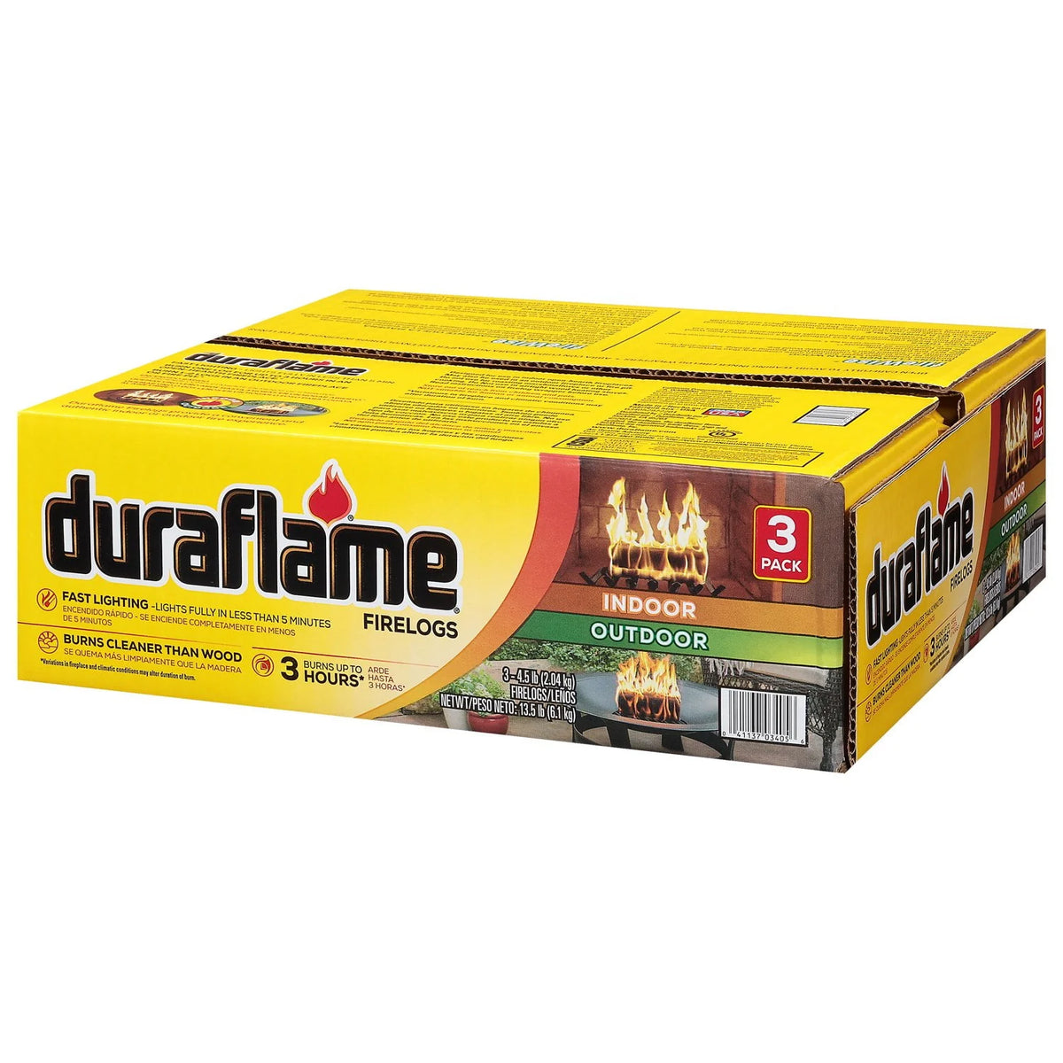 4.5lb Firelog 3 Pack T8988