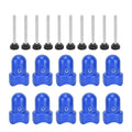 Blue Trampoline Enclosure Pole Cap with Screw G133267