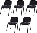 5 PCS Ergonomic Stackable Office Chairs Set C4301