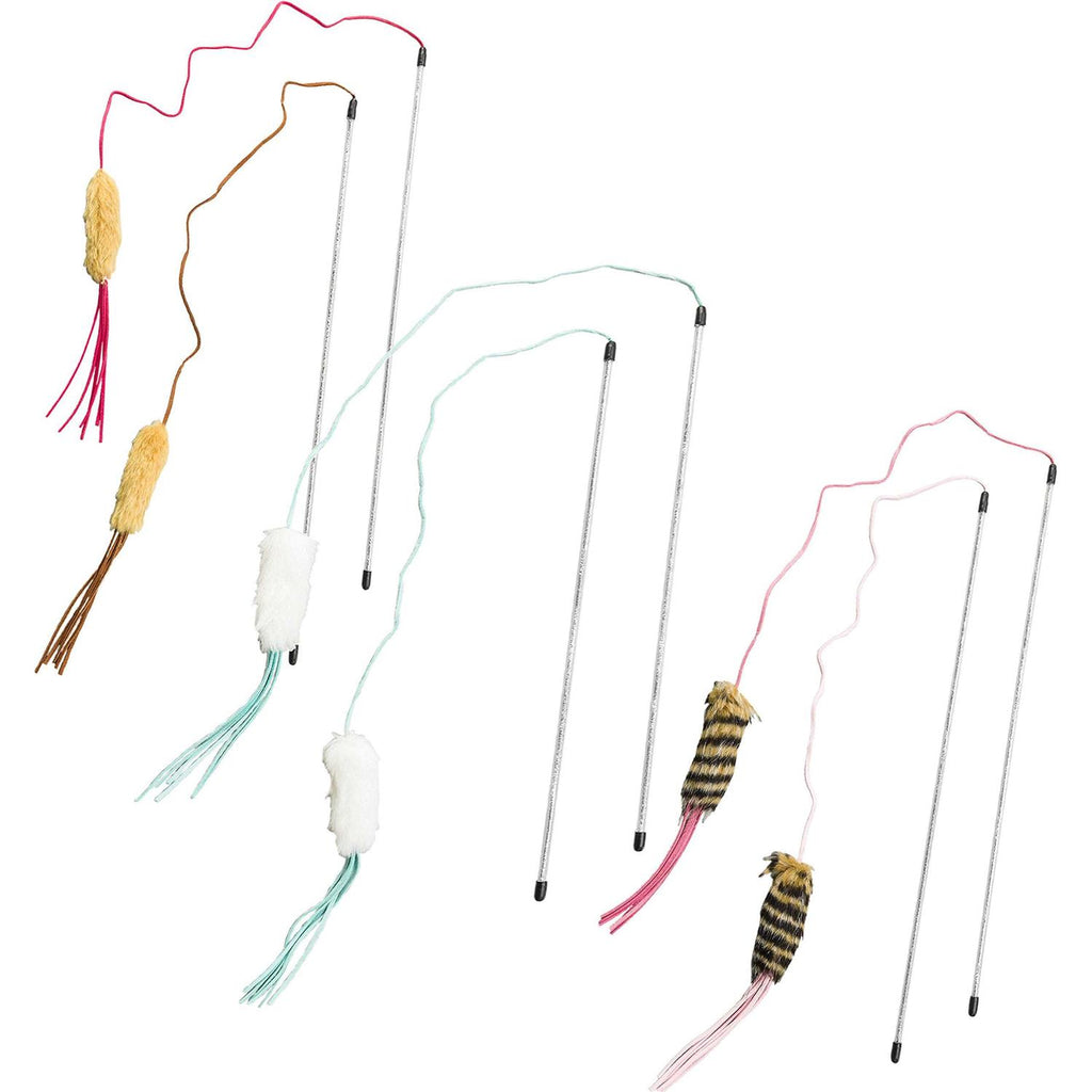 Leather Teaser Wand Cat Toy N497912