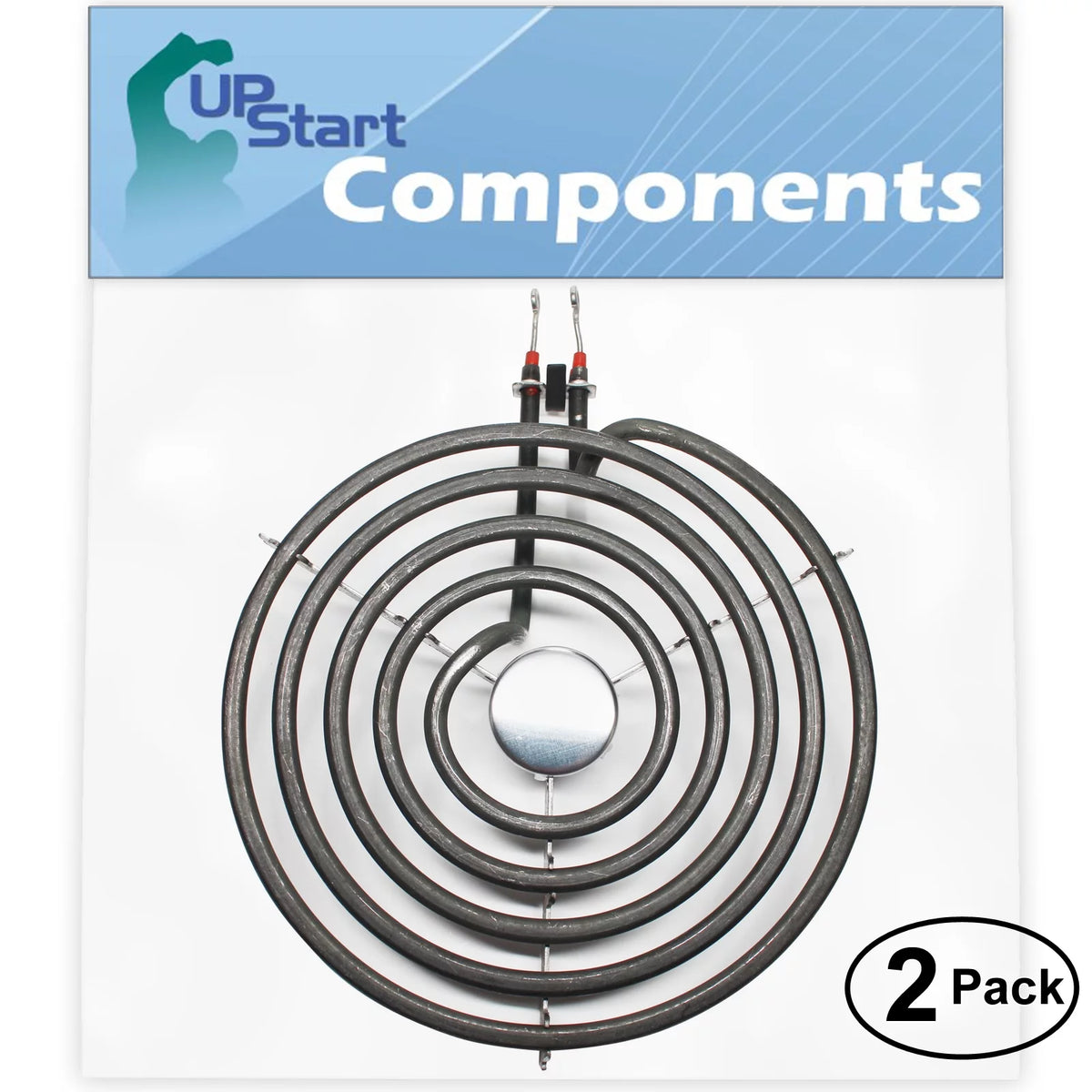 2-Pack 8 inch 5 Turns Surface Burner Element N758