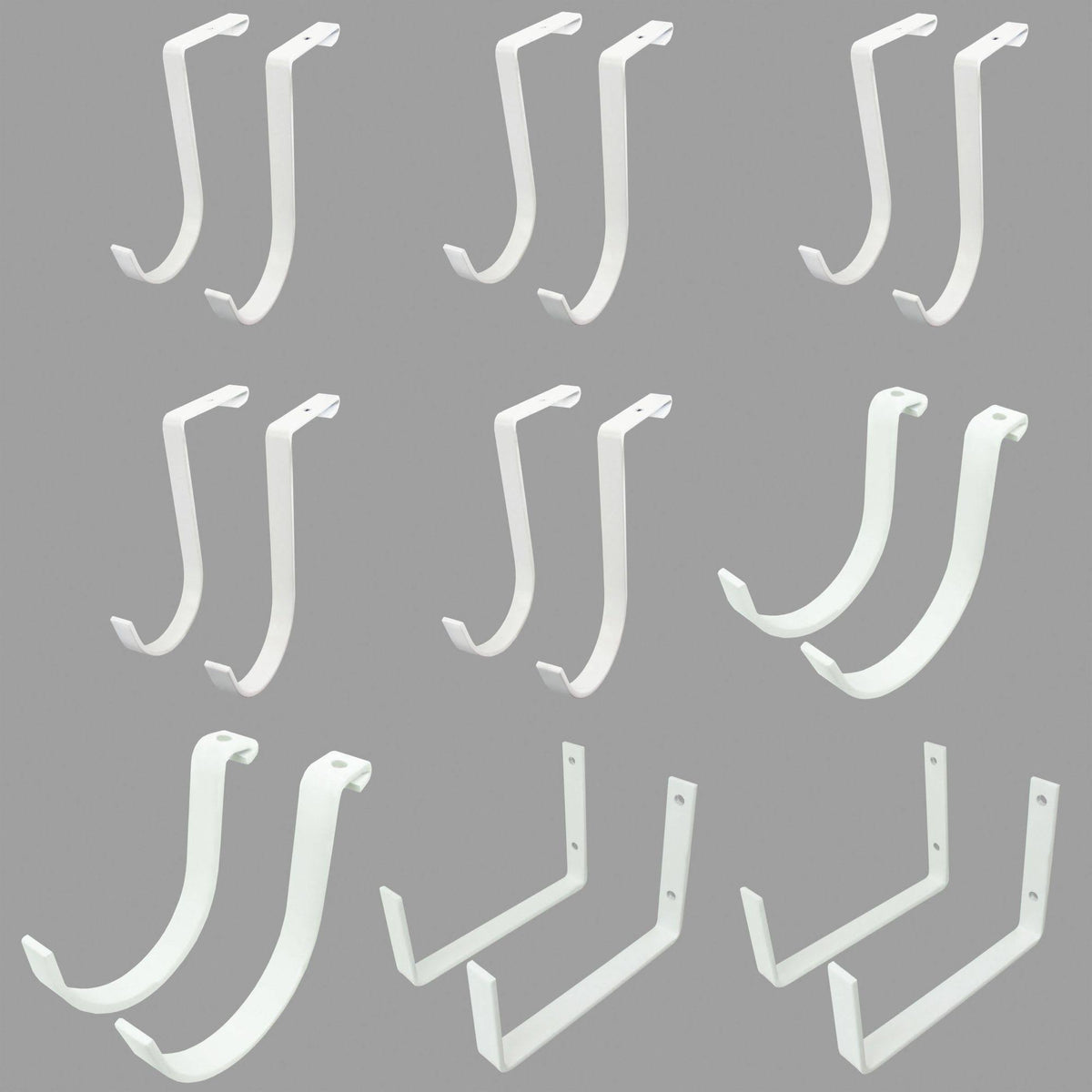 18-Hook White Accessory Package D340763