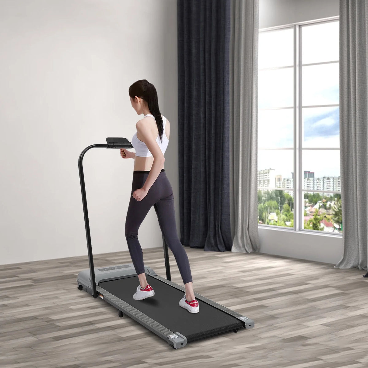 2 in 1 LED Folding Treadmill A3505
