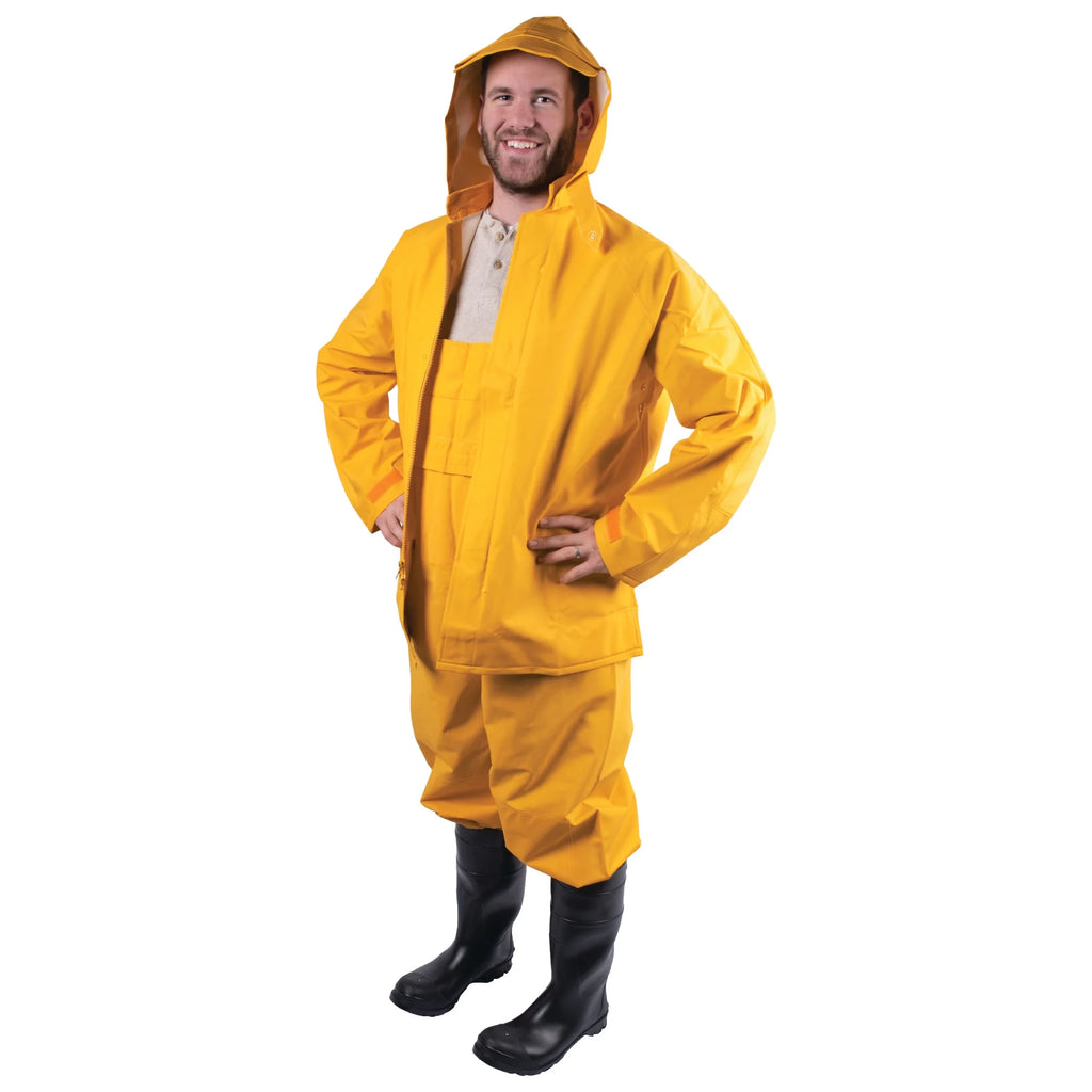 Yellow Rain Coat & Bib Z529