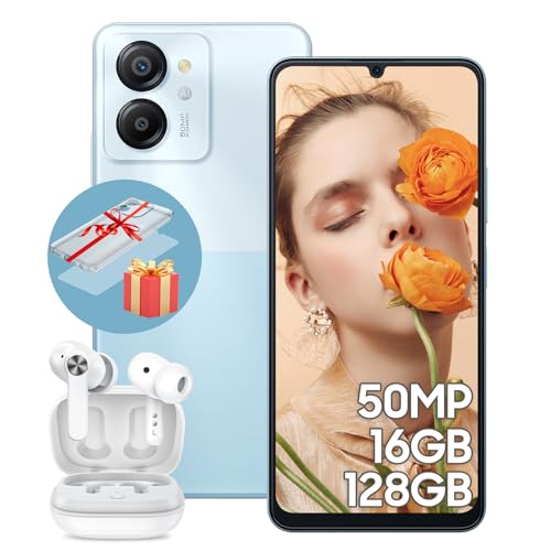 16GB+128GB+SD 2TB 50MP Camera 6000mAh Battery 6.75" HD+ 90Hz 4G Dual SIM Smartphone J69316