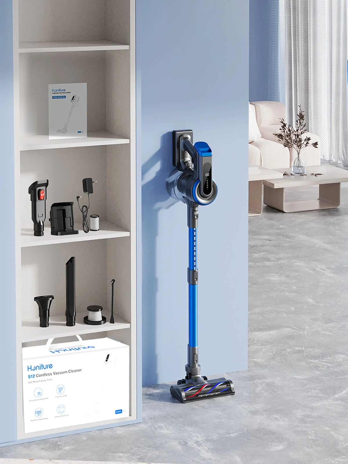 Cordless Stick Vacuum Cleaner Lightweight P6392