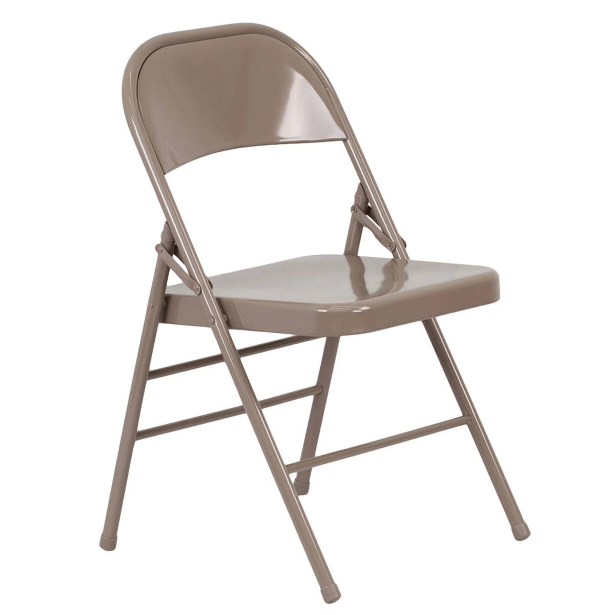 Beige Metal Folding Chairs U85805