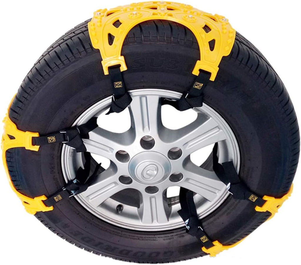 Universal Anti-Skid Tire Chains for Car, SUV, and Pick Up, Pack of 2 W748