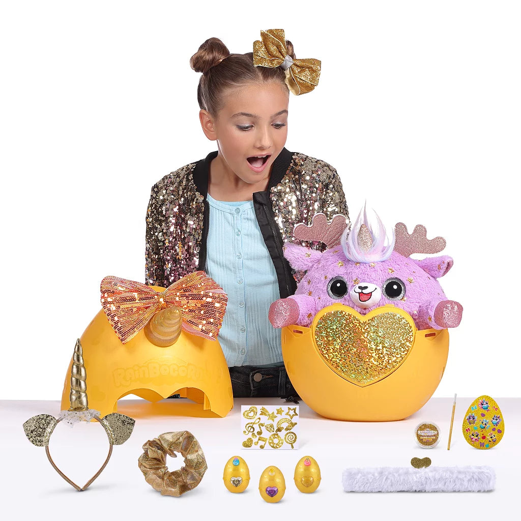 Epic Giant Golden Egg with over 25 Golden Surprises E72398